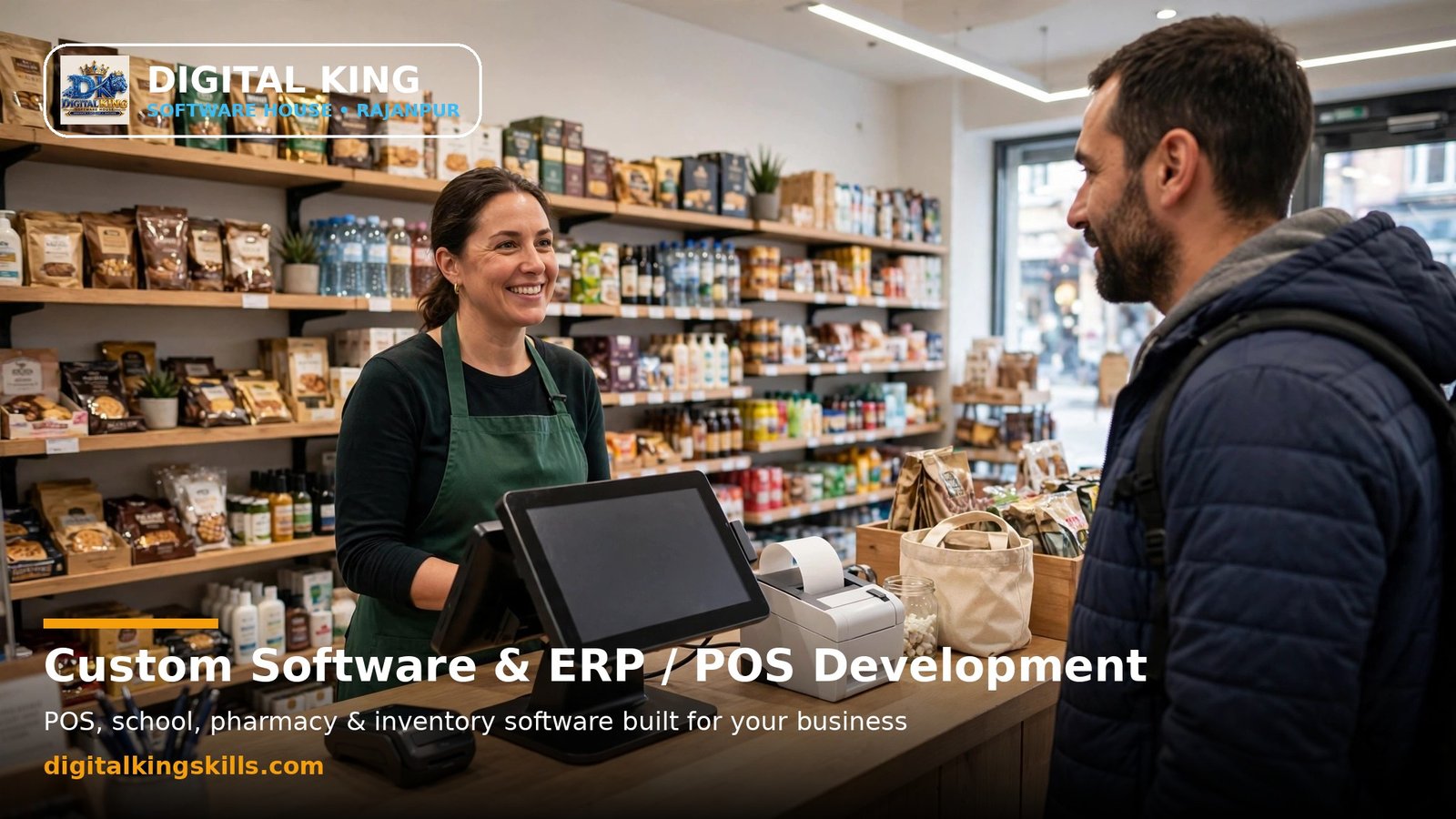 Custom Software & ERP/POS Development in Rajanpur