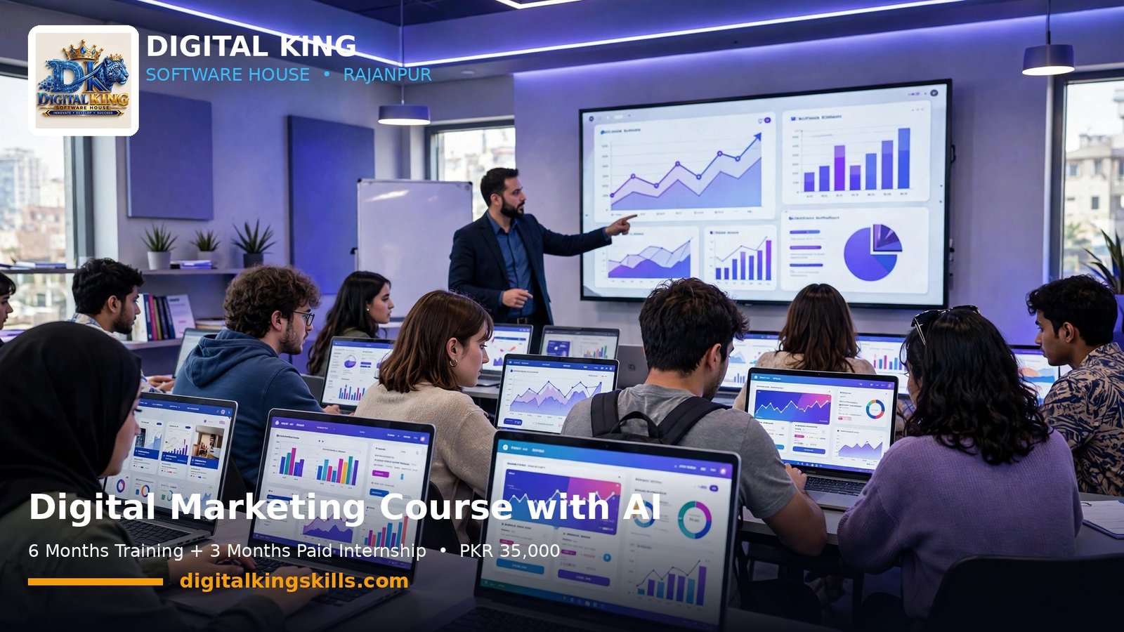 Digital Marketing Course with AI in Rajanpur — Fees, Syllabus & Career