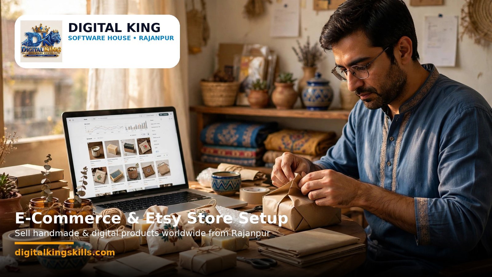 E-Commerce & Etsy Store Setup Services in Rajanpur