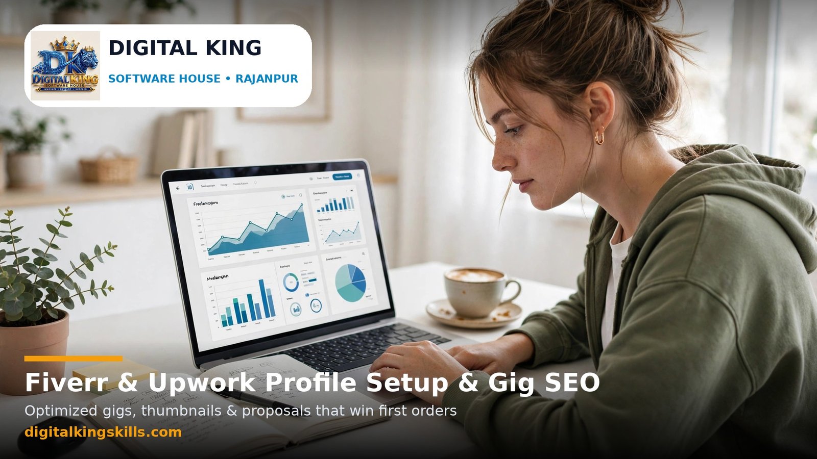 Fiverr & Upwork Profile Setup & Gig SEO Services in Rajanpur