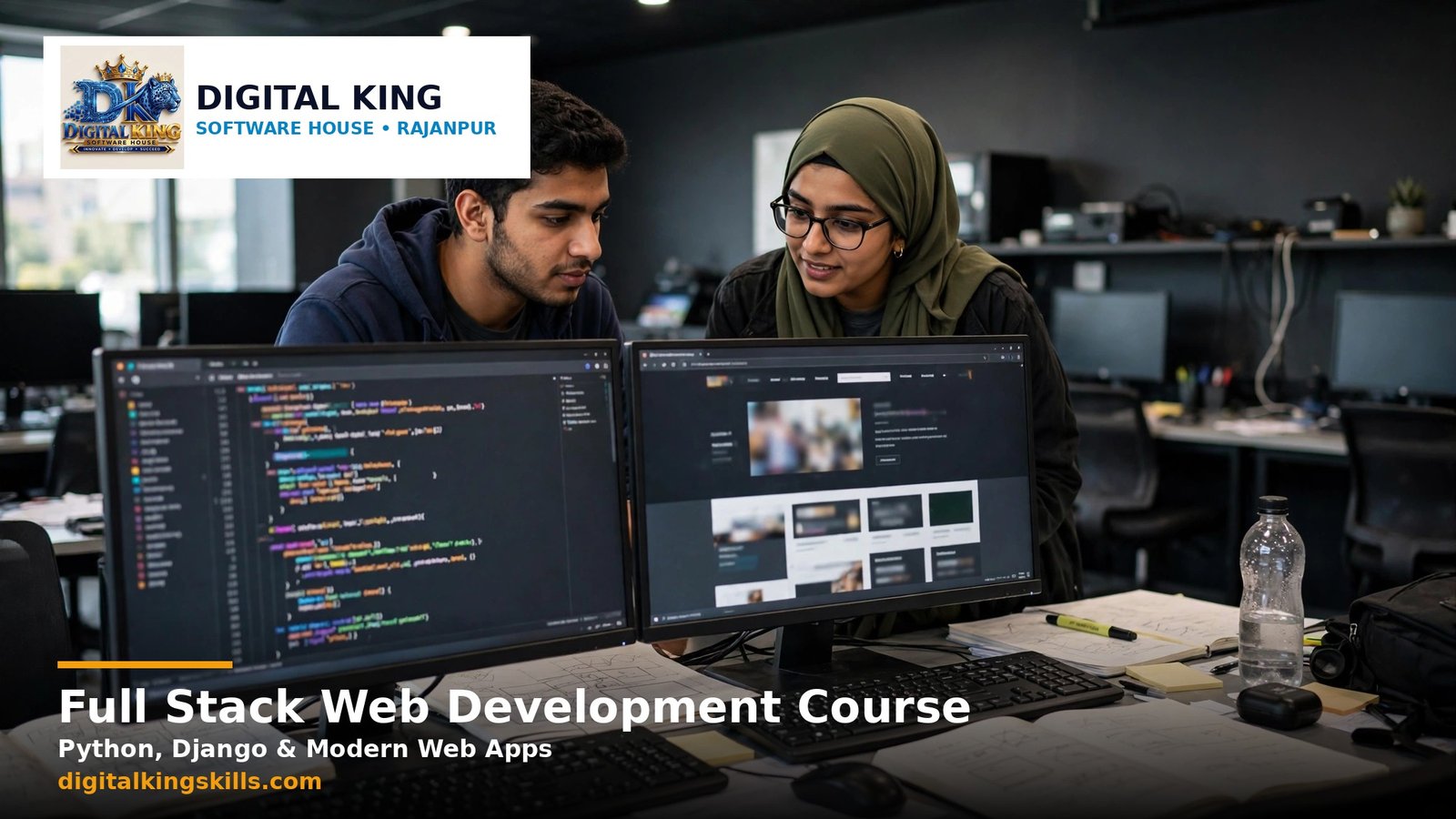 Full Stack Web Development Course in Rajanpur — Python, Django & Databases