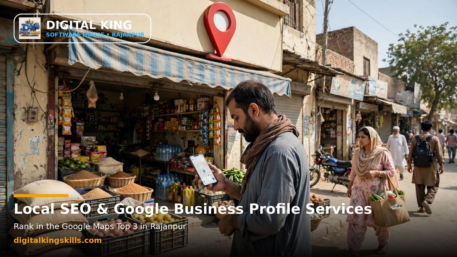 Local SEO & Google Business Profile Services in Rajanpur