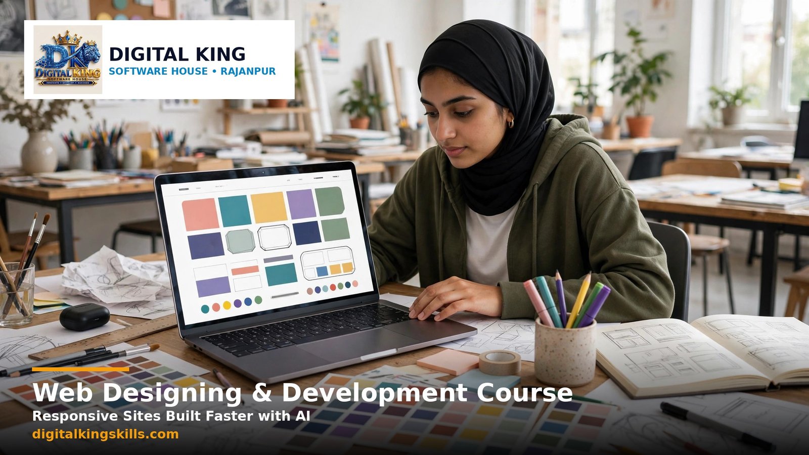 Web Designing & Development Course with AI in Rajanpur