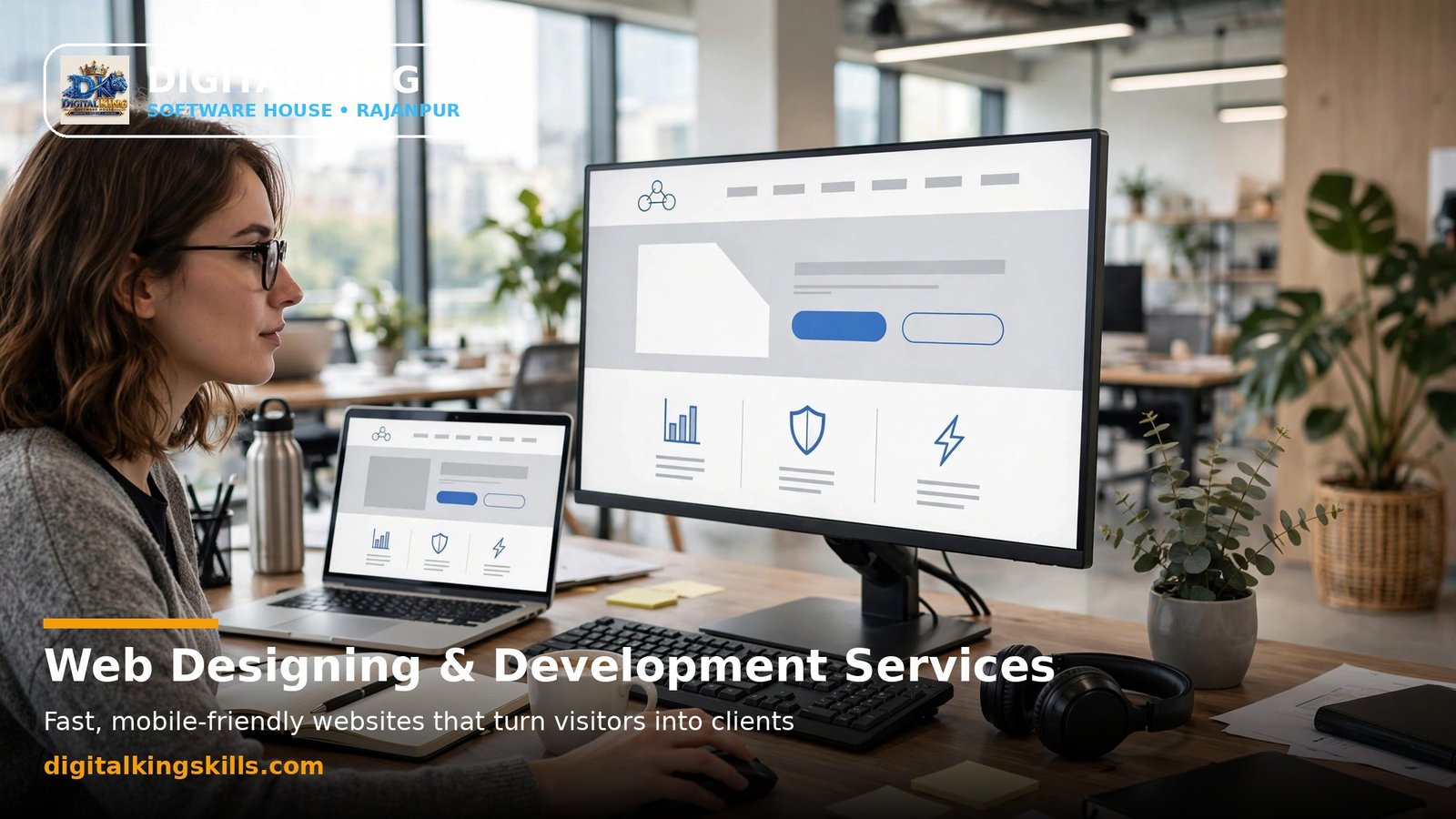 Web Designing & Development Services in Rajanpur — Business Websites