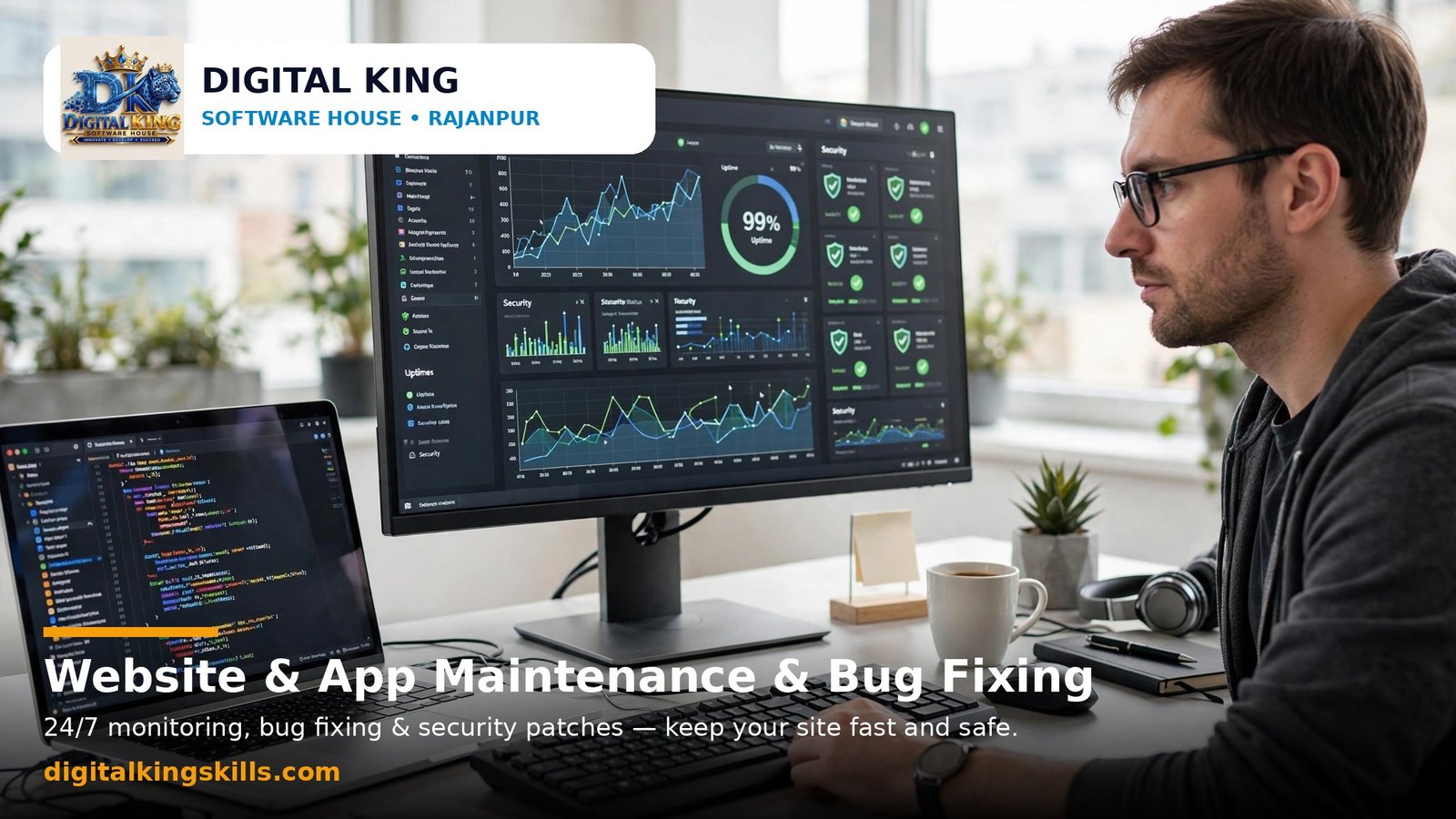 Website & App Maintenance & Bug Fixing Services in Rajanpur