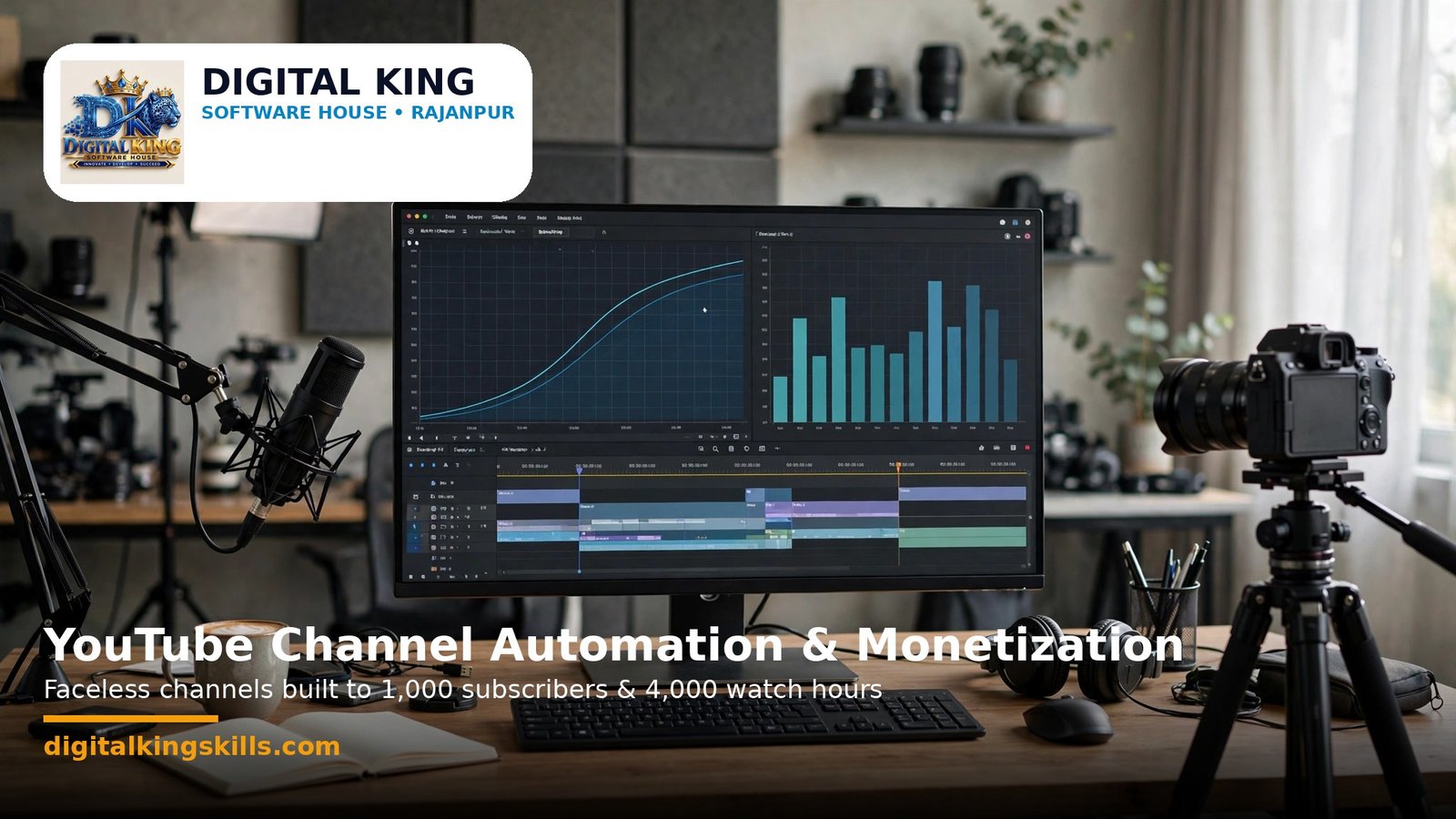 YouTube Channel Automation & Monetization Services in Rajanpur